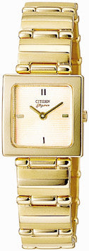 BAND & PINS COMBO: Citizen Watch Bracelet Gold Tone Stainless Steel Part # 59-H0894 With Band to Case Pins