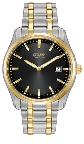BAND ONLY NEW SLIGHTLY SCRATCHED: Citizen Watch Bracelet Two Tone Stainless Steel Part # 59-S05637